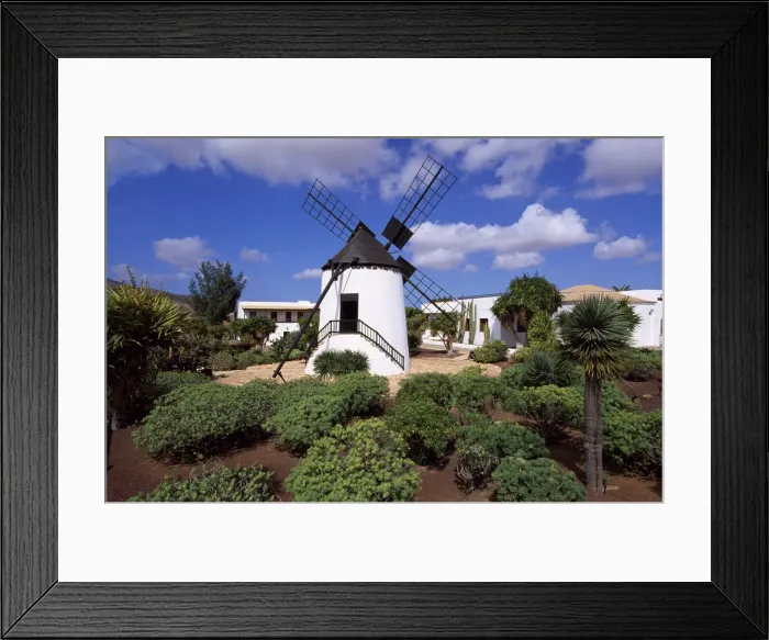 Framed Print : El Molino in Antigua, Fuerteventura, Canary Islands, Spain