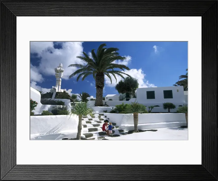 Framed Print : Monumento al Campesino in San Bartolome, Lanzarote, Canary Islands, Spain