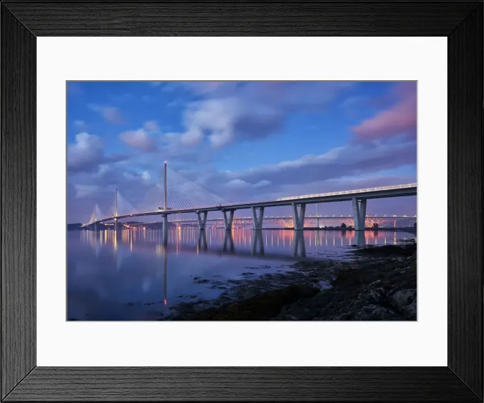 Framed Print : Europe, Scotland, Lothian, Edinburgh, Firth of Fourth Queensferry Crossing Framed Print : Europe, Scotland, Lothian, Edinburgh, Firth of Fourth Queensferry Crossing
