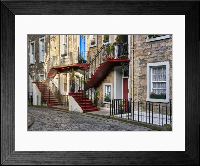 Framed Print : Europe, Scotland, Lothian, Edinburgh, Ramsey Lane Framed Print : Europe, Scotland, Lothian, Edinburgh, Ramsey Lane