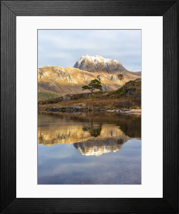 Framed Print : Loch Maree reflections, Wester Ross, Highlands, Scotland Framed Print : Loch Maree reflections, Wester Ross, Highlands, Scotland