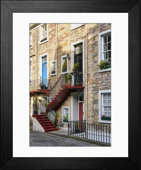 Framed Print : Europe, Scotland, Lothian, Edinburgh, Ramsey Lane Framed Print : Europe, Scotland, Lothian, Edinburgh, Ramsey Lane