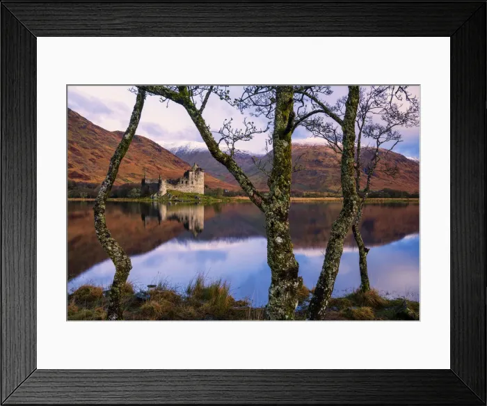 Framed Print : Kilchurne Castle Reflecting in Loch Awe, Argyll & Bute, Scotland Framed Print : Kilchurne Castle Reflecting in Loch Awe, Argyll & Bute, Scotland