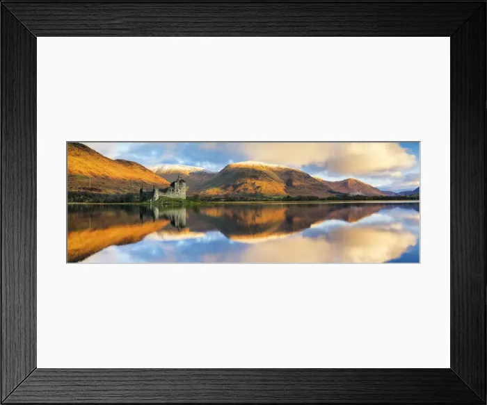 Framed Print : Kilchurne Castle Reflecting in Loch Awe, Argyll & Bute, Scotland Framed Print : Kilchurne Castle Reflecting in Loch Awe, Argyll & Bute, Scotland