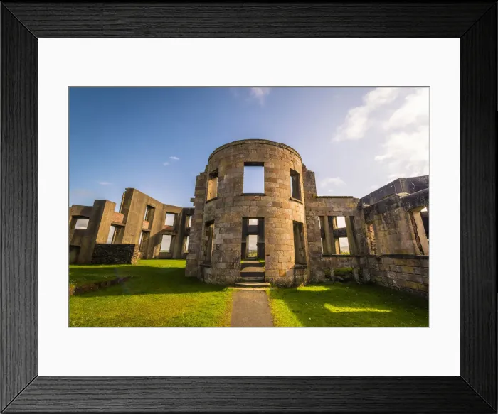 Framed Print : Downhill Castle, Castlerock, County Antrim, Ulster region, northern Ireland, United Framed Print : Downhill Castle, Castlerock, County Antrim, Ulster region, northern Ireland, United
