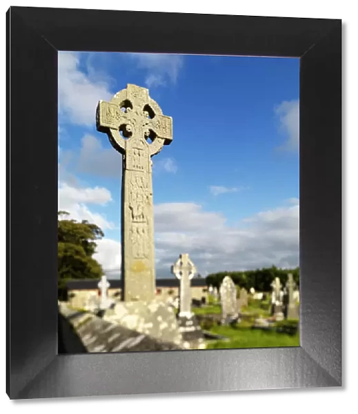 Ireland, Co. Sligo, Drumcliff, Celtic high cross