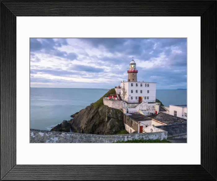Framed Print : Baily lighthouse, Howth, County Dublin, Ireland, Europe Framed Print : Baily lighthouse, Howth, County Dublin, Ireland, Europe