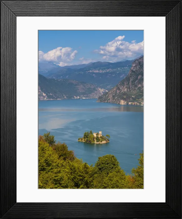 Framed Print : Montisola, Iseo lake, Brescia, Lombardy, Italy. A private isle in the middle of Iseo lake Framed Print : Montisola, Iseo lake, Brescia, Lombardy, Italy. A private isle in the middle of Iseo lake