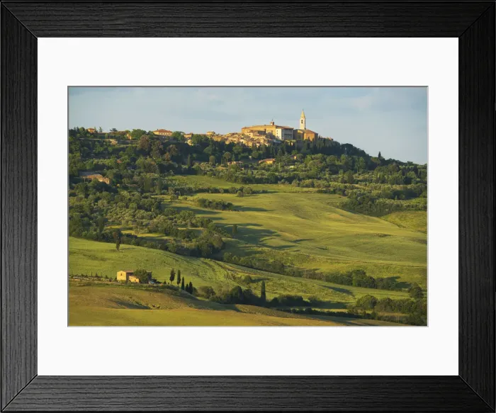 Framed Print : Europe, Italy, Tuscany, Toscana, Town of Pienza Framed Print : Europe, Italy, Tuscany, Toscana, Town of Pienza