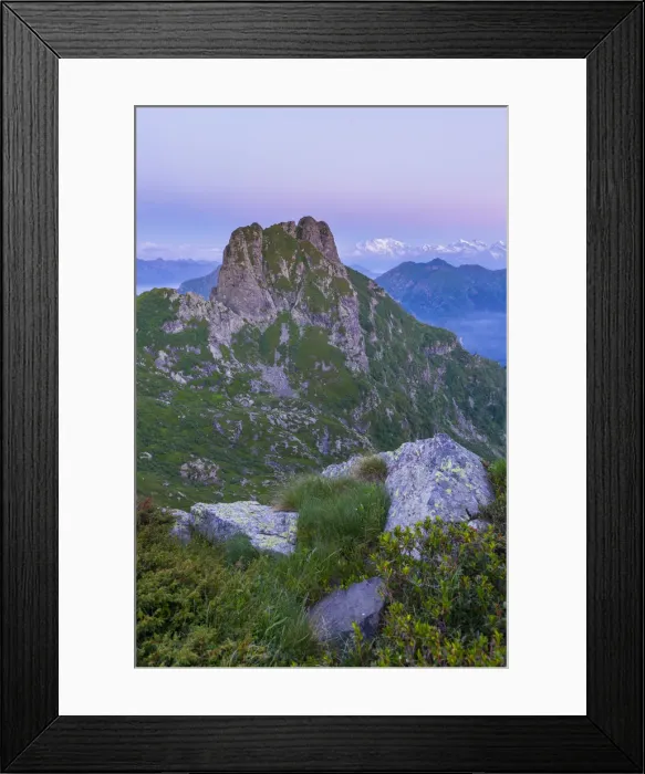 Framed Print : Val Grande, Piedmont, Italy. Landscape at sunrise Framed Print : Val Grande, Piedmont, Italy. Landscape at sunrise