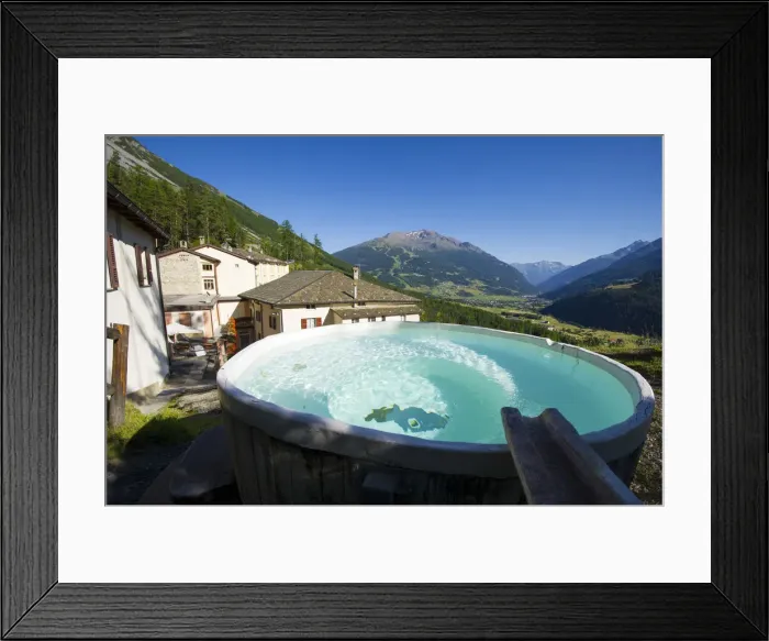 Framed Print : Bagni Vecchi, Bormio, Valtellina, Lombardy, Italy Framed Print : Bagni Vecchi, Bormio, Valtellina, Lombardy, Italy