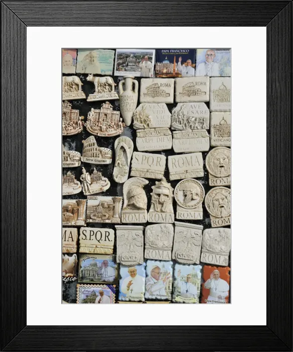 Framed Print : Roman little gifts. Rome, Italy Framed Print : Roman little gifts. Rome, Italy