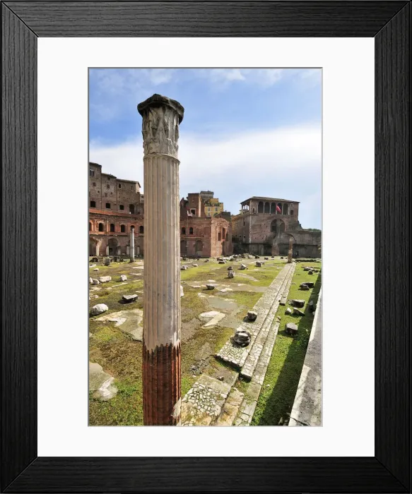 Framed Print : Trajans Markets, a Unesco World Heritage Site, near the Roman Forum. Rome Framed Print : Trajans Markets, a Unesco World Heritage Site, near the Roman Forum. Rome