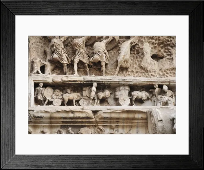 Framed Print : Bas-Relief of the Arch of Septimius Severus, Roman Forum. Rome, Italy Framed Print : Bas-Relief of the Arch of Septimius Severus, Roman Forum. Rome, Italy