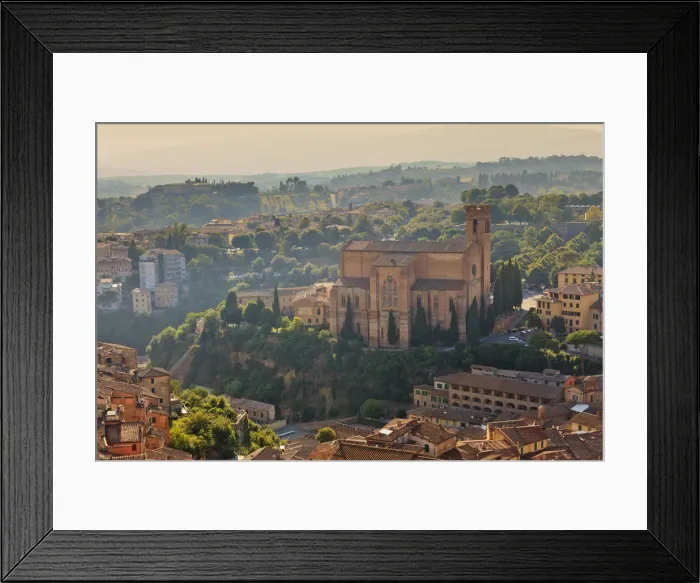 Framed Print : Italy, Tuscany, Siena district. Siena. Piazza del Campo Framed Print : Italy, Tuscany, Siena district. Siena. Piazza del Campo