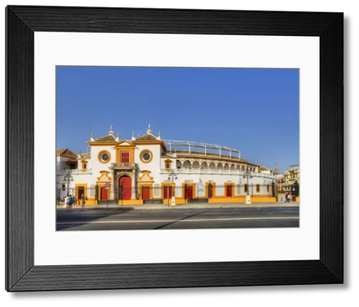 Framed Print : Plaza de Toros de la Maestranza, Sevilla, Andalusia, Spain Framed Print : Plaza de Toros de la Maestranza, Sevilla, Andalusia, Spain