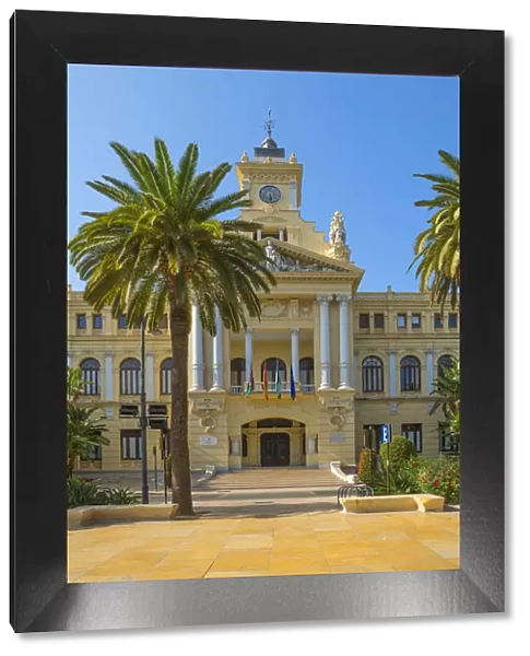 Town hall, Malaga, Costa del Sol, Andalusia, Spain