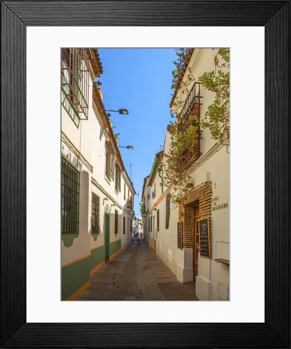 Framed Print : Alley at Ronda, Andalusia, Spain Framed Print : Alley at Ronda, Andalusia, Spain