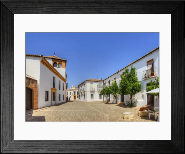 Framed Print : Alley at Ronda, Andalusia, Spain Framed Print : Alley at Ronda, Andalusia, Spain
