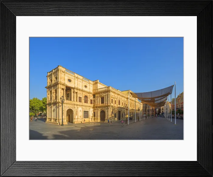 Framed Print : Town hall, Plaza de San Francisco, Sevilla, Andalusia, Spain