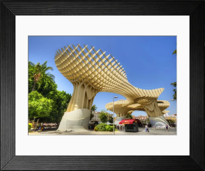 Framed Print : Metropol Parasol, Sevilla, Andalusia, Spain Framed Print : Metropol Parasol, Sevilla, Andalusia, Spain