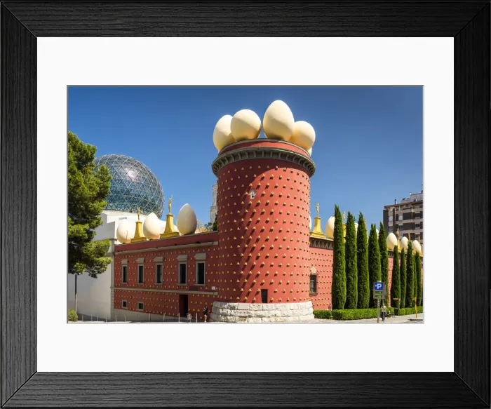 Framed Print : Salvador Dali Museum, Figueres, Catalonia, Spain