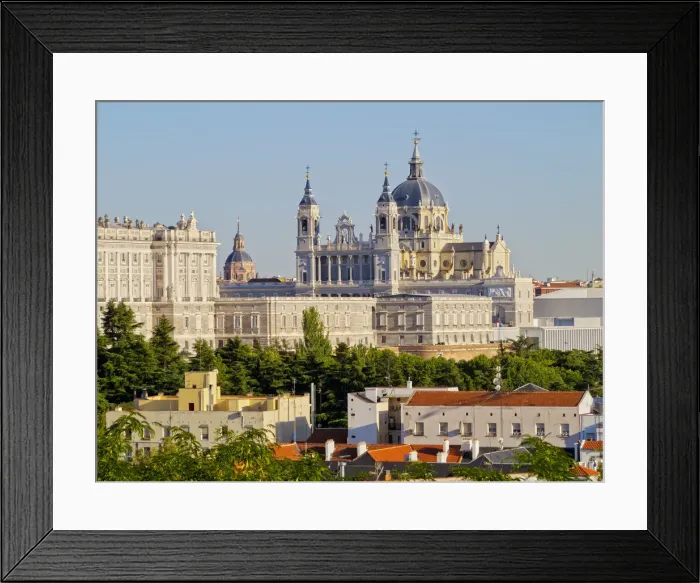 Framed Print : Spain, Madrid, View of the Cathedral of Saint Mary the Royal of La Almudena Framed Print : Spain, Madrid, View of the Cathedral of Saint Mary the Royal of La Almudena