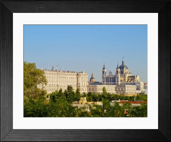 Framed Print : Spain, Madrid, View of the Cathedral of Saint Mary the Royal of La Almudena Framed Print : Spain, Madrid, View of the Cathedral of Saint Mary the Royal of La Almudena