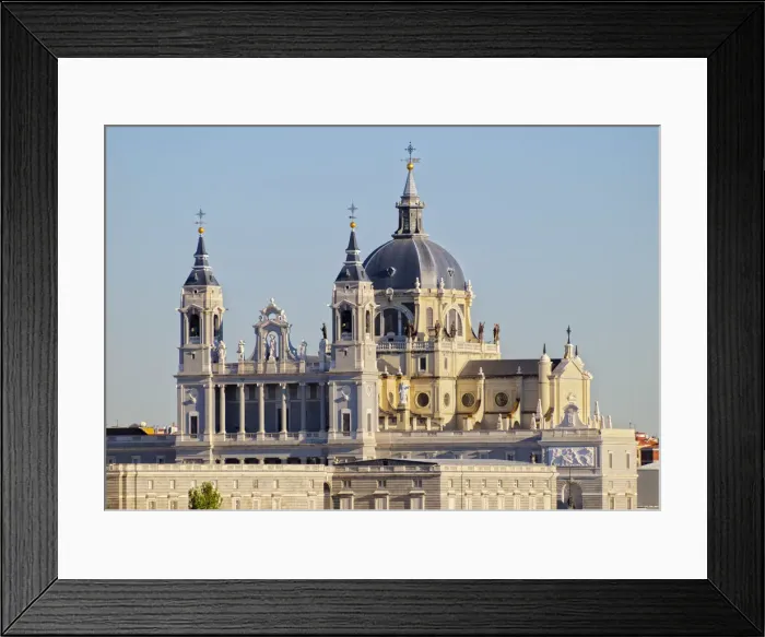 Framed Print : Spain, Madrid, View of the Cathedral of Saint Mary the Royal of La Almudena Framed Print : Spain, Madrid, View of the Cathedral of Saint Mary the Royal of La Almudena