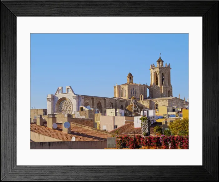 Framed Print : Spain, Catalonia, Tarragona, The Cathedral of Tarragona Framed Print : Spain, Catalonia, Tarragona, The Cathedral of Tarragona