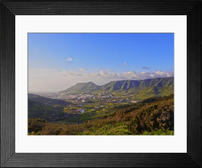 Framed Print : Spain, Canary Islands, Tenerife, San Cristobal de La Laguna, View from the Mesa Mota Framed Print : Spain, Canary Islands, Tenerife, San Cristobal de La Laguna, View from the Mesa Mota