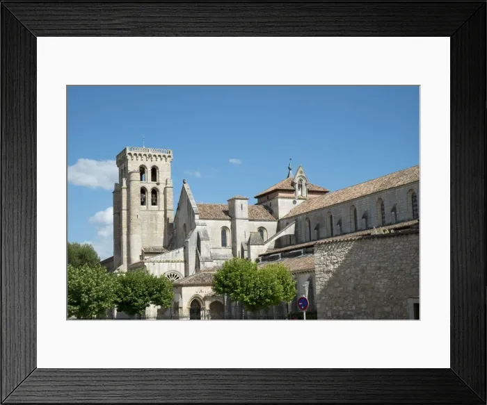 Framed Print : Europe, Spain, Burgos, Huelgas Monastery - enterior of the monastery Framed Print : Europe, Spain, Burgos, Huelgas Monastery - enterior of the monastery