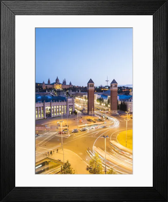 Framed Print : Barcelona, Catalonia, Spain, Southern Europe