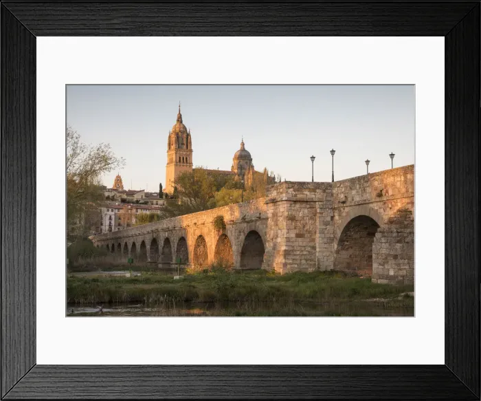 Framed Print : Bridge over Rio Tormes and Cathedral, Salamanca, Castilla y Leon, Spain, Europe Framed Print : Bridge over Rio Tormes and Cathedral, Salamanca, Castilla y Leon, Spain, Europe