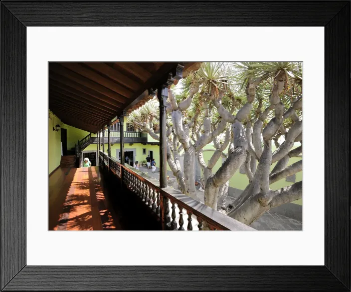Framed Print : Arucas Culture House. Traditional house from the 17th century Framed Print : Arucas Culture House. Traditional house from the 17th century