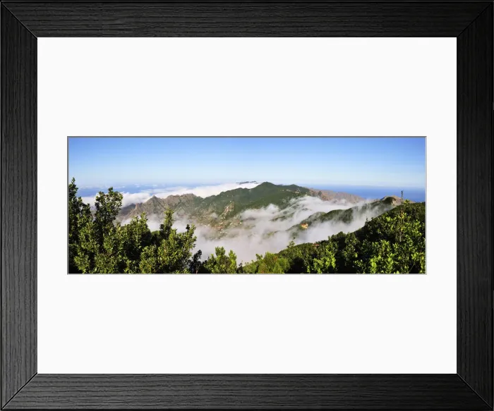 Framed Print : Anaga Mountains Rural Park. Tenerife, Canary islands