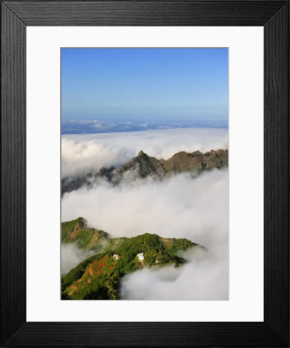 Framed Print : Anaga Mountains Rural Park. Tenerife, Canary islands