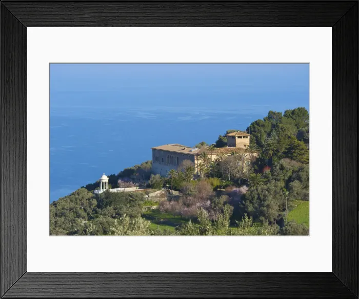 Framed Print : Almond Blossom, Son Marroig, Majorca, Balearics, Spain Framed Print : Almond Blossom, Son Marroig, Majorca, Balearics, Spain