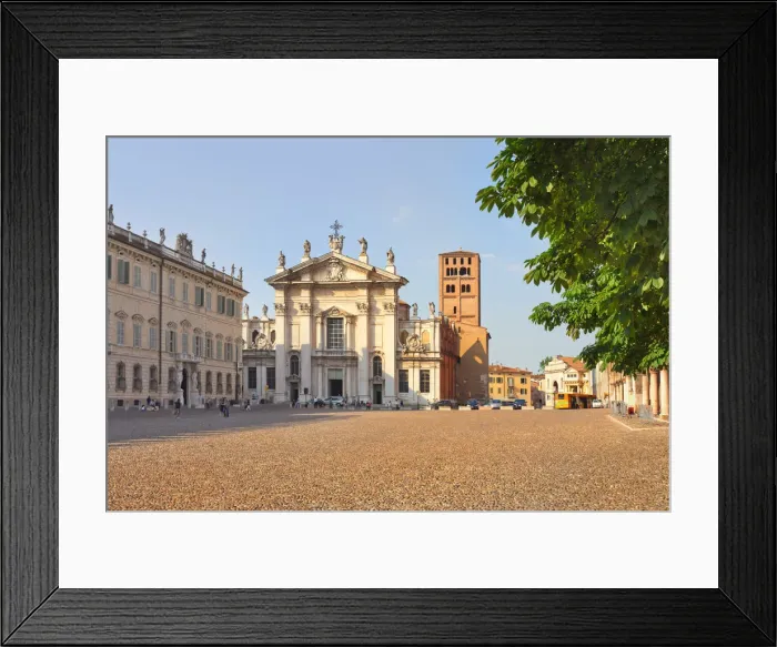 Framed Print : Italy, Lombardy, Mantova district, Mantua, The Cathedral in Sordello Square Framed Print : Italy, Lombardy, Mantova district, Mantua, The Cathedral in Sordello Square