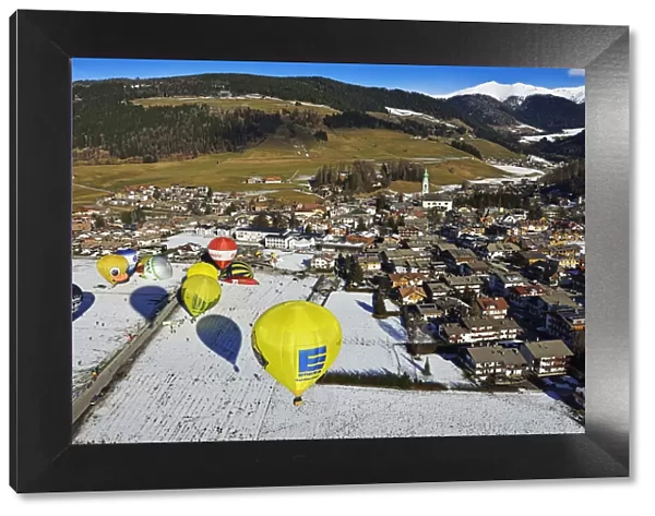 Balloon Festival Dobbiaco, Sexten Dolomites, South Tyrol, Italy, Europe