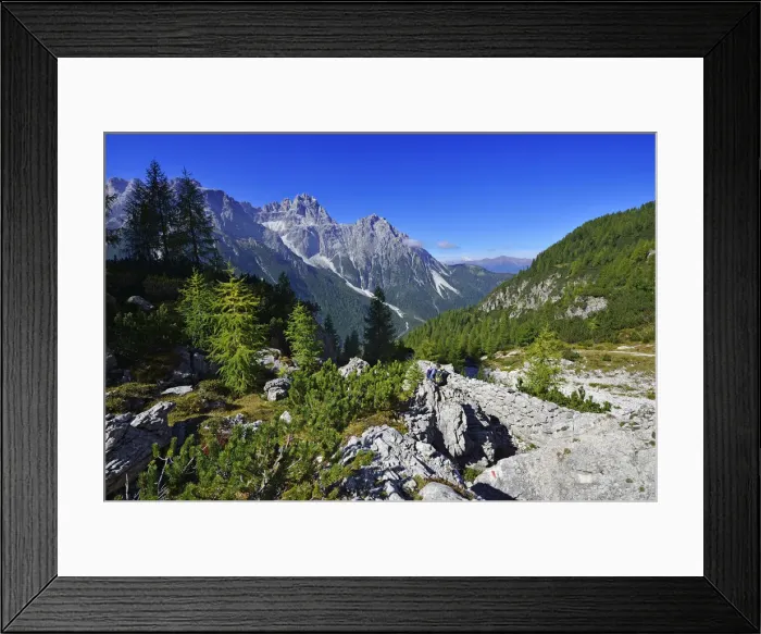 Framed Print : Footpath to old positions of first World War, Bellum Aquilarum, open-air museum Anderter Framed Print : Footpath to old positions of first World War, Bellum Aquilarum, open-air museum Anderter