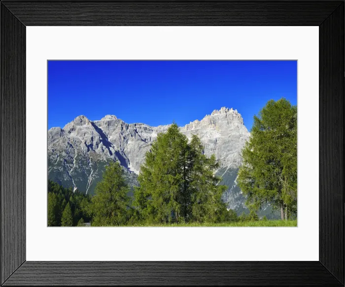 Framed Print : Rotwandwiesen before Dreischusterspitze, Alta Pusteria, Sexten Dolomites, South Tyrol Framed Print : Rotwandwiesen before Dreischusterspitze, Alta Pusteria, Sexten Dolomites, South Tyrol