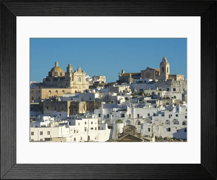 Framed Print : Ostuni, Valle da'Itra, Apulia, Italy Framed Print : Ostuni, Valle da'Itra, Apulia, Italy