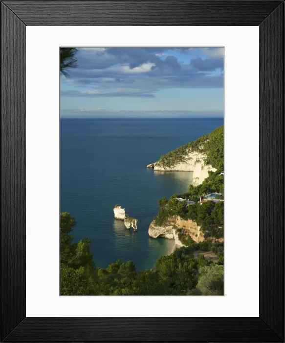 Framed Print : Baia delle Zagare, Gargano, Apulia, Italy Framed Print : Baia delle Zagare, Gargano, Apulia, Italy