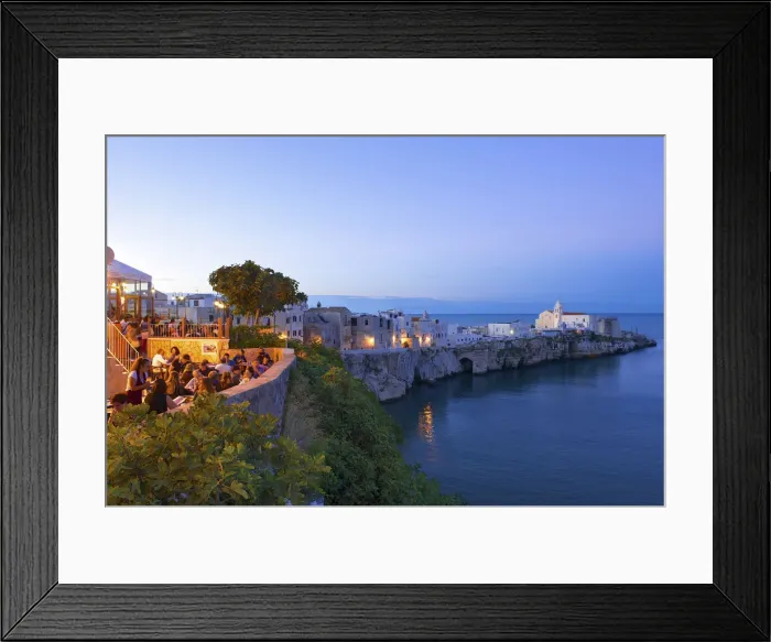 Framed Print : Vieste, Gargano, Apulia, Italy Framed Print : Vieste, Gargano, Apulia, Italy