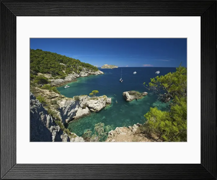 Framed Print : Isola San Domino, Tremiti Islands, Apulia, Italy Framed Print : Isola San Domino, Tremiti Islands, Apulia, Italy