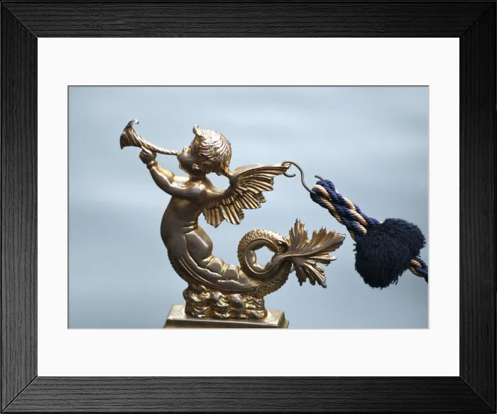 Framed Print : Traditional gondola figurine, Venice, Veneto region, Italy