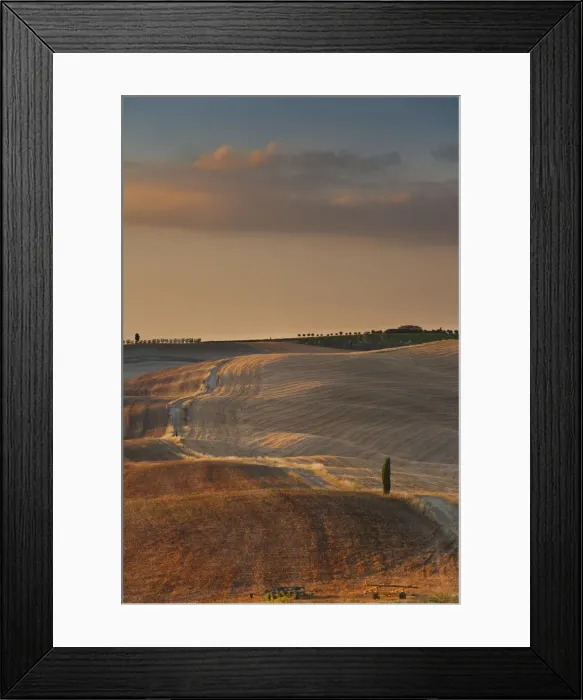 Framed Print : Italy, Tuscany, Siena district, Orcia Valley, countryside Framed Print : Italy, Tuscany, Siena district, Orcia Valley, countryside