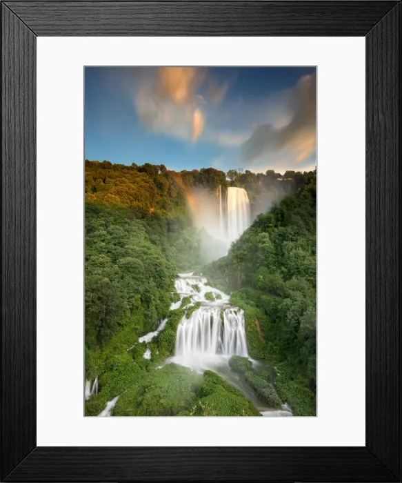 Framed Print : Italy, Umbria, Terni district, Terni, Marmore Falls Framed Print : Italy, Umbria, Terni district, Terni, Marmore Falls