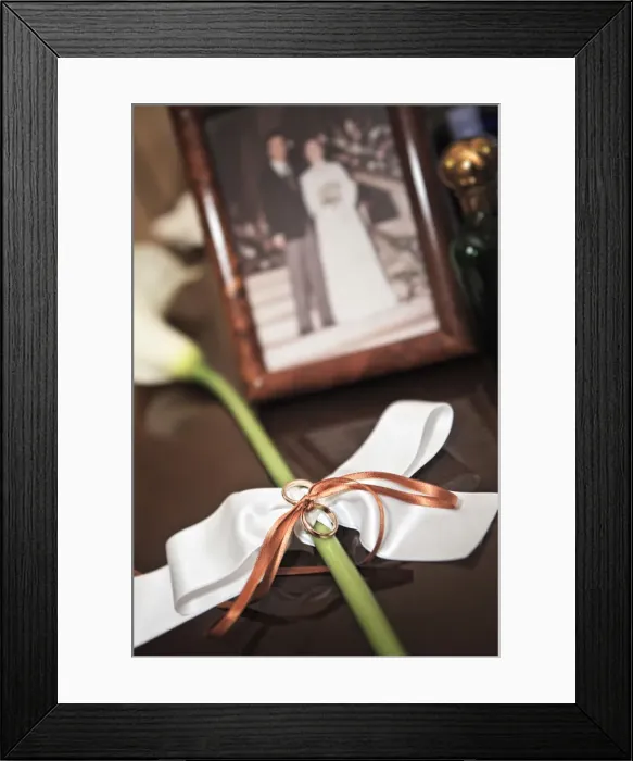 Framed Print : Italy, Umbria, wedding rings Framed Print : Italy, Umbria, wedding rings